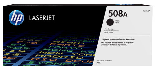 HP 508A Black Original LaserJet Toner Cartridge HP 508A Black Original LaserJet Toner Cartridge